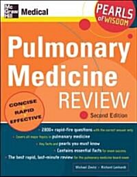 Pulmonary Medicine Review: Pearls of Wisdom (Paperback, 2)