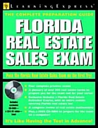 Florida Real Estate Sales Exam (Paperback, CD-ROM)