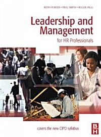 Leadership and Management for HR Professionals (Paperback)