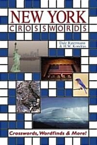 New York Crosswords: Crosswords, Wordfinds and More (Paperback)