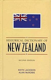 Historical Dictionary of New Zealand (Hardcover, 2)