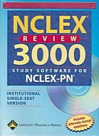 NCLEX 3000 Review, Study Software for NCLEX-PN (Software, 1st)