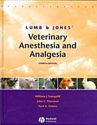 Lumb and Jones Veterinary Anesthesia and Analgesia (Hardcover, 4)