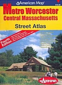 American Map Metro Worchester Street Atlas (Paperback, 4th, Spiral)