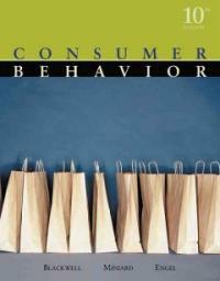 Consumer behavior 10th ed