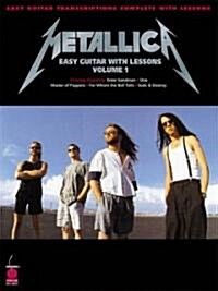 Metallica for Easy Guitar With Lessons (Paperback)