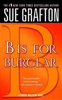 [중고] b Is for Burglar: A Kinsey Millhone Mystery (Mass Market Paperback, First Edition)
