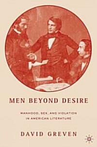Men Beyond Desire: Manhood, Sex, and Violation in American Literature (Hardcover)