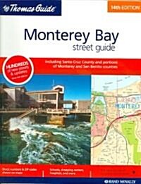 Thomas Guide Monterey Bay Street Guide (Paperback, 14th, Spiral)