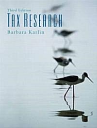 Tax Research (Hardcover, 3rd)