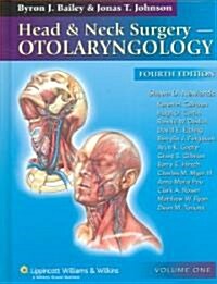 [중고] Head & Neck Surgery- Otolaryngology (Hardcover, 4th)