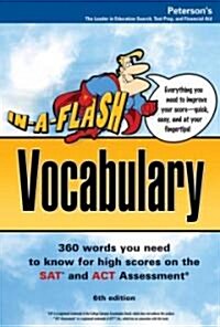 Arco In-a-flash Vocabulary For The SAT & ACT (Paperback, 7th)