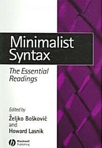 Minimalist Syntax Essentia Rea (Paperback)