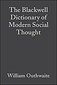 The Blackwell Dictionary of Modern Social Thought (Paperback, 2)