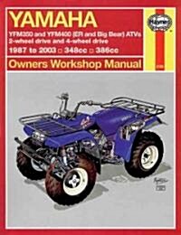 Haynes Yamaha Yfm350 and Yfm400 (Er and Big Bear) Atvs Owners Workshop Manual (Paperback)