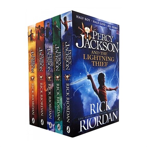 Percy Jackson 5 Books Collection (5 paperbacks)