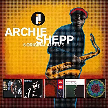[수입] Archie Shepp - 5 Original Albums [5CD][박스세트]