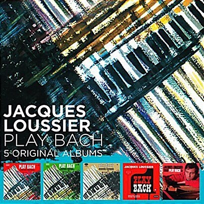 [중고] [수입] Jacques Loussier - 5 Original Albums [5CD][박스세트]