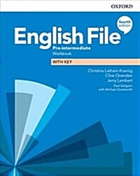 English File: Pre-Intermediate: Workbook with Key (Paperback, 4 Revised edition)
