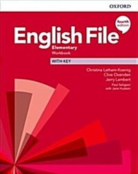 English File: Elementary: Workbook with Key (Paperback, 4 Revised edition)