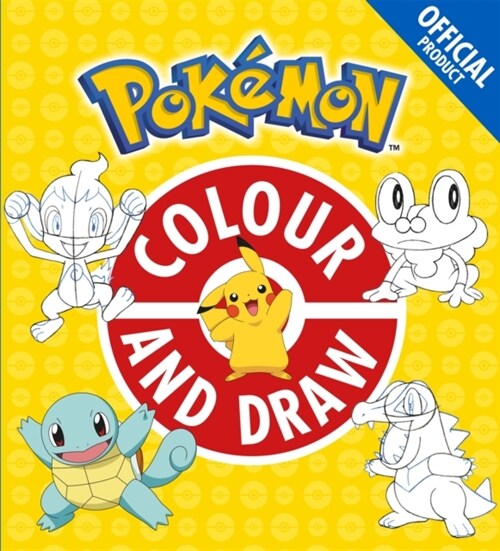 The Official Pokemon Colour and Draw (Paperback)