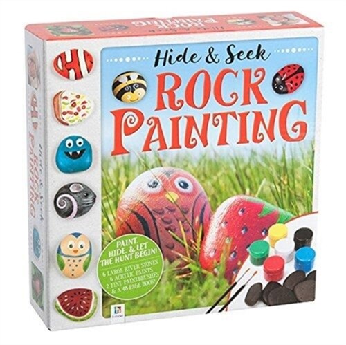 Hide and Seek Rock Painting Kit (tuck box) (Kit)