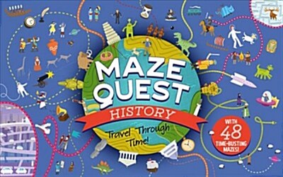 [중고] Maze Quest: History (Paperback)
