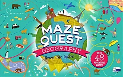 Maze Quest: Geography (Paperback)