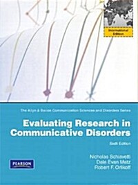 Evaluating Research in Communicative Disorders: International Edition (Paperback)  