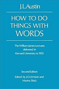 How to do things with words 2nd ed