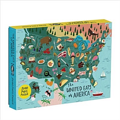 Anne Bentley United Eats of America 1000 Piece Puzzle (Other)