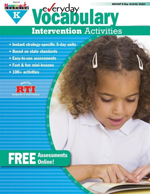Everyday Vocabulary Intervention Activities for Grade K Teacher Resource (Paperback)