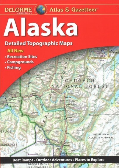 Delorme Atlas & Gazetteer: Alaska (Paperback, 8)