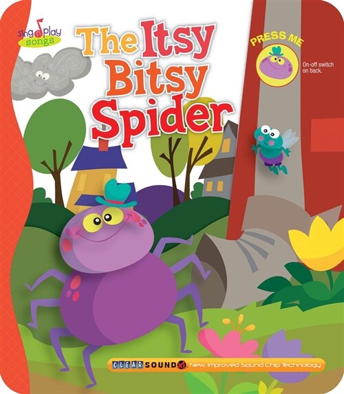 The Itsy Bitsy Spider (Board Books, Clearsound Itsy)