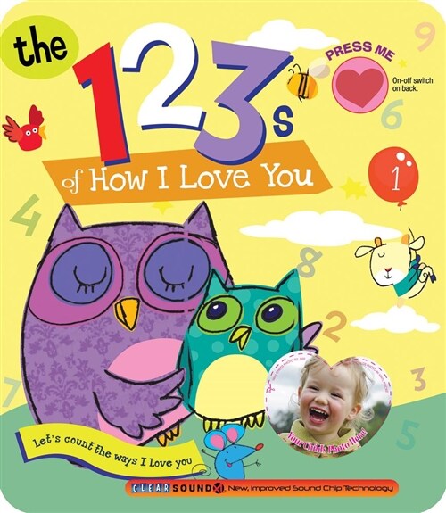 The 123s of How I Love You (Board Books, Clear Sound / P)