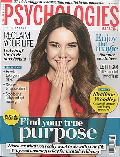Psychologies Magazine (월간 영국판): 2018년 07월호