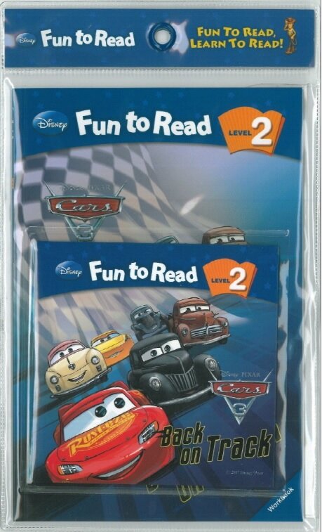 Disney Fun to Read Set 2-34 : Back on Track (카 3) (Paperback + Workbook + Audio CD)