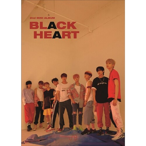 [중고] 유앤비 - 미니 2집 BLACK HEART [Black ver.]