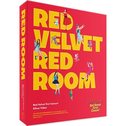 [키트 형태] 레드벨벳 - Red Velvet 1st Concert Red Room [Kihno Video]