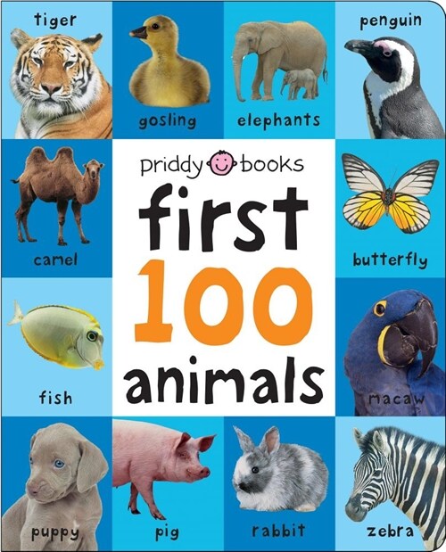 First 100 Animals (Board Books)