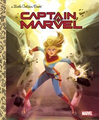 Captain Marvel Little Golden Book (Marvel) (Hardcover)