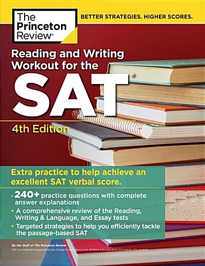 [중고] Reading and Writing Workout for the Sat, 4th Edition (Paperback)