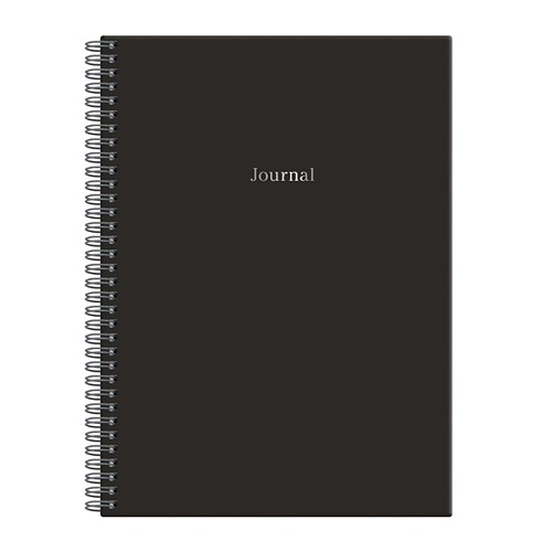 Black Wire-O Journal B5 7 X 10 (Other)