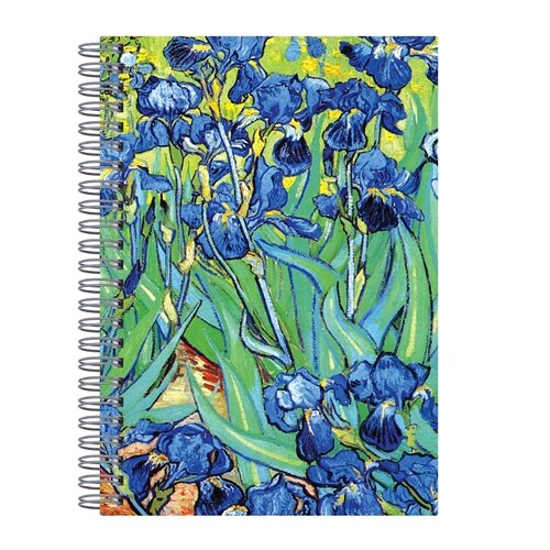 Van Gogh Irises Wire-O Journal 6 X 8.5 (Other)