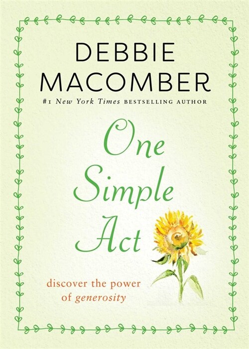 One Simple Act (Paperback, Reissue)