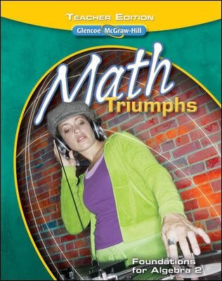 Triumphs Foundations to Algebra 2 (Teachers Guide)