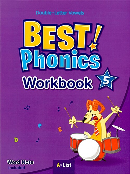 [중고] Best Phonics 5 : Workbook (Word Note)