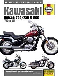 Kawasaki Vulcan 700/750 and 800 Service and Repair Manual : 1985 to 2004 (Hardcover, 2 Rev ed)