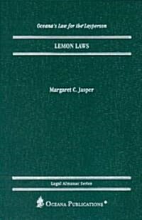 Lemon Laws (Hardcover)
