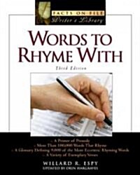 Words to Rhyme With (Paperback, 3rd)